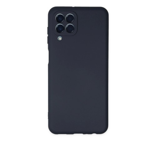Samsung Galaxy M33 Kılıf Nano içi Kadife Silikon - Lacivert Samsung Galaxy M33 Kılıf Nano içi Kadife Silikon - Lacivert