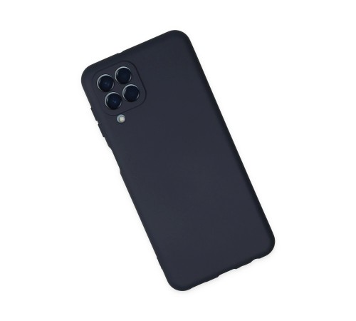 Samsung Galaxy M33 Kılıf Nano içi Kadife Silikon - Lacivert Samsung Galaxy M33 Kılıf Nano içi Kadife Silikon - Lacivert