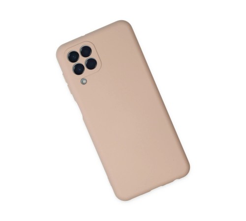 Samsung Galaxy M33 Kılıf Nano içi Kadife Silikon - Pudra Samsung Galaxy M33 Kılıf Nano içi Kadife Silikon - Pudra