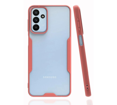 Samsung Galaxy M23 Kılıf Platin Silikon - Pembe Samsung Galaxy M23 Kılıf Platin Silikon - Pembe