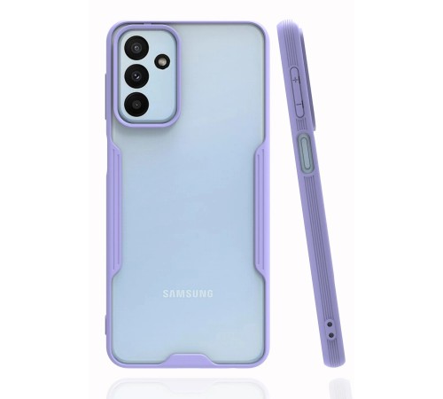 Samsung Galaxy M23 Kılıf Platin Silikon - Lila Samsung Galaxy M23 Kılıf Platin Silikon - Lila