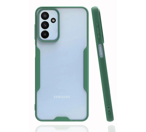 Samsung Galaxy M23 Kılıf Platin Silikon - Yeşil Samsung Galaxy M23 Kılıf Platin Silikon - Yeşil