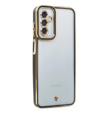 Samsung Galaxy M23 Kılıf Liva Lens Silikon - Siyah