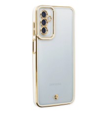 Samsung Galaxy M23 Kılıf Liva Lens Silikon - Beyaz