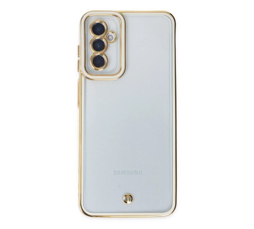 Samsung Galaxy M23 Kılıf Liva Lens Silikon - Beyaz Samsung Galaxy M23 Kılıf Liva Lens Silikon - Beyaz
