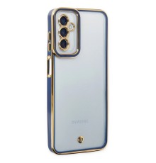 Samsung Galaxy M23 Kılıf Liva Lens Silikon - Mavi