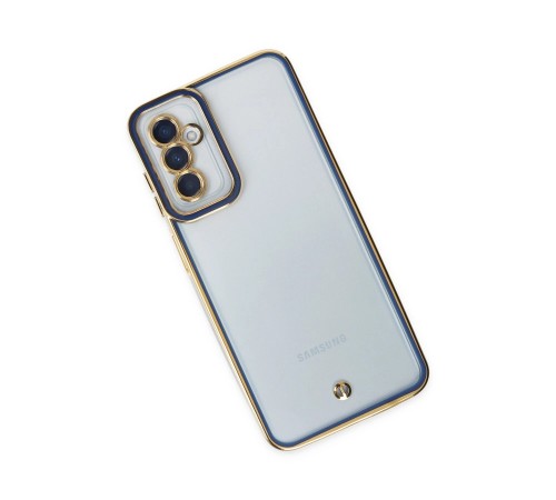 Samsung Galaxy M23 Kılıf Liva Lens Silikon - Mavi Samsung Galaxy M23 Kılıf Liva Lens Silikon - Mavi