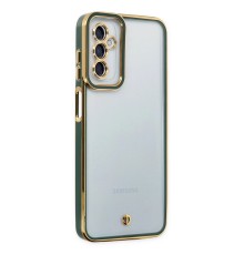 Samsung Galaxy M23 Kılıf Liva Lens Silikon - Yeşil