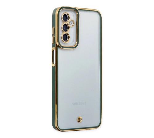Samsung Galaxy M23 Kılıf Liva Lens Silikon - Yeşil Samsung Galaxy M23 Kılıf Liva Lens Silikon - Yeşil