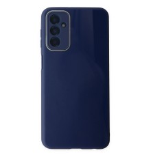Samsung Galaxy M23 Kılıf Glass Kapak - Lacivert