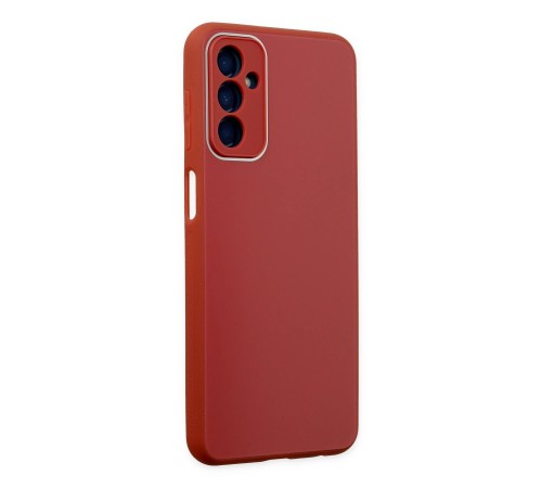 Samsung Galaxy M23 Kılıf Glass Kapak - Bordo Samsung Galaxy M23 Kılıf Glass Kapak - Bordo