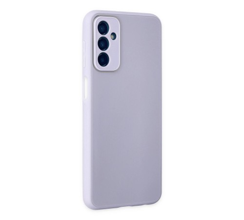 Samsung Galaxy M23 Kılıf Glass Kapak - Lila