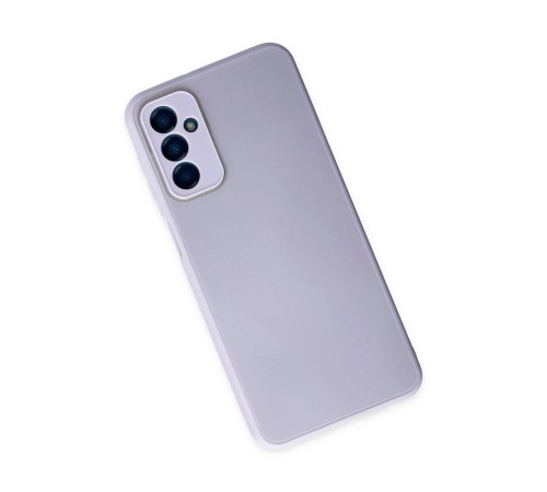 Samsung Galaxy M23 Kılıf Glass Kapak - Lila