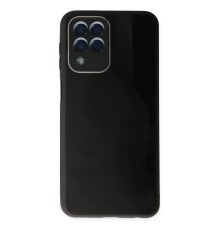 Samsung Galaxy M33 Kılıf Glass Kapak - Siyah