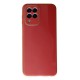 Samsung Galaxy M33 Kılıf Glass Kapak - Bordo