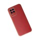 Samsung Galaxy M33 Kılıf Glass Kapak - Bordo