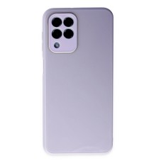 Samsung Galaxy M33 Kılıf Glass Kapak - Lila