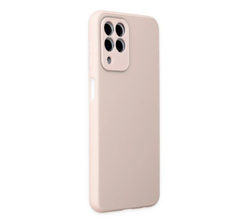 Samsung Galaxy M33 Kılıf Glass Kapak - Pembe Samsung Galaxy M33 Kılıf Glass Kapak - Pembe