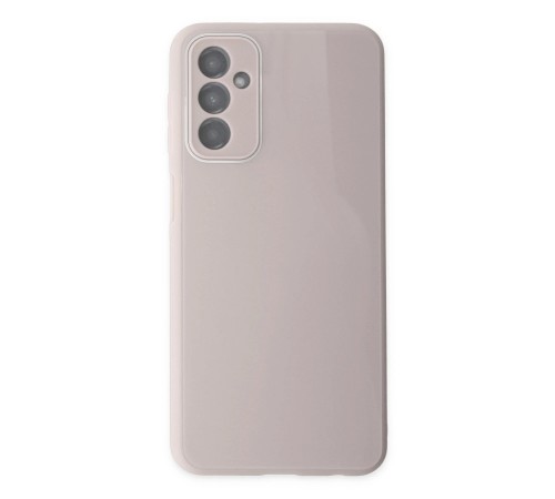 Samsung Galaxy M23 Kılıf Glass Kapak - Pembe Samsung Galaxy M23 Kılıf Glass Kapak - Pembe