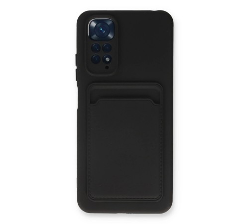Xiaomi Redmi Note 11S Kılıf Kelvin Kartvizitli Silikon - Siyah Xiaomi Redmi Note 11S Kılıf Kelvin Kartvizitli Silikon - Siyah