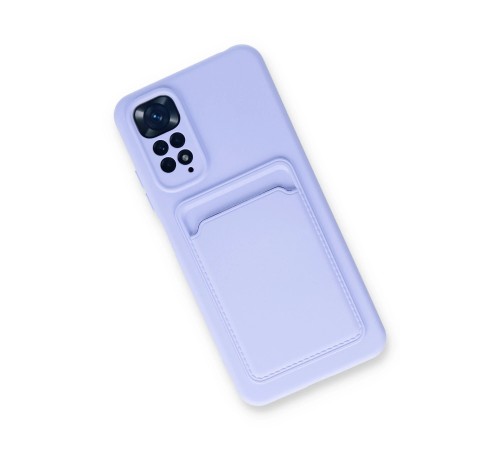 Xiaomi Redmi Note 11S Kılıf Kelvin Kartvizitli Silikon - Lila Xiaomi Redmi Note 11S Kılıf Kelvin Kartvizitli Silikon - Lila