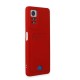 Xiaomi Redmi Note 11 Pro Kılıf Kelvin Kartvizitli Silikon - Kırmızı