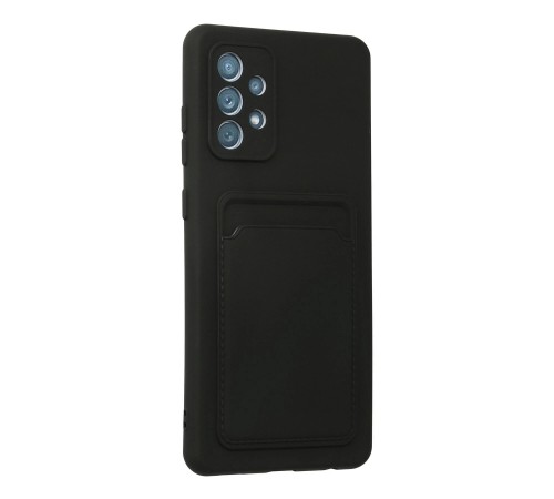 Samsung Galaxy A13 4G Kılıf Kelvin Kartvizitli Silikon - Siyah Samsung Galaxy A13 4G Kılıf Kelvin Kartvizitli Silikon - Siyah