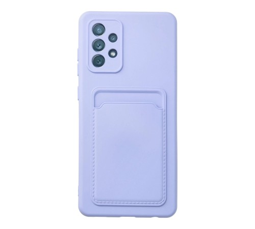 Samsung Galaxy A23 4G Kılıf Kelvin Kartvizitli Silikon - Lila Samsung Galaxy A23 4G Kılıf Kelvin Kartvizitli Silikon - Lila