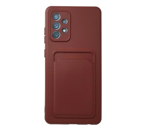 Samsung Galaxy A23 4G Kılıf Kelvin Kartvizitli Silikon - Bordo Samsung Galaxy A23 4G Kılıf Kelvin Kartvizitli Silikon - Bordo