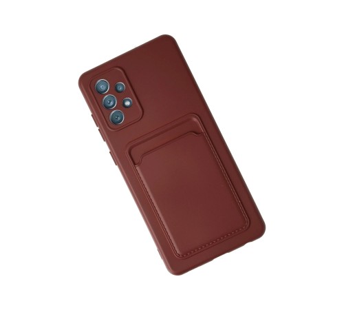 Samsung Galaxy A23 4G Kılıf Kelvin Kartvizitli Silikon - Bordo Samsung Galaxy A23 4G Kılıf Kelvin Kartvizitli Silikon - Bordo
