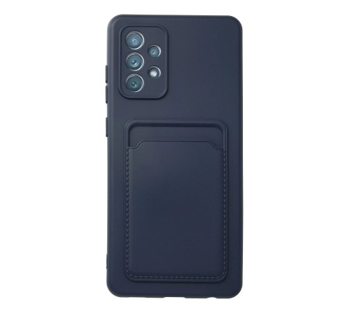 Samsung Galaxy A73 5G Kılıf Kelvin Kartvizitli Silikon - Lacivert Samsung Galaxy A73 5G Kılıf Kelvin Kartvizitli Silikon - Lacivert