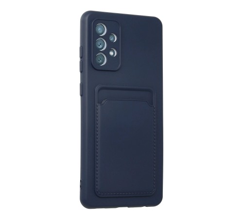 Samsung Galaxy A73 5G Kılıf Kelvin Kartvizitli Silikon - Lacivert Samsung Galaxy A73 5G Kılıf Kelvin Kartvizitli Silikon - Lacivert