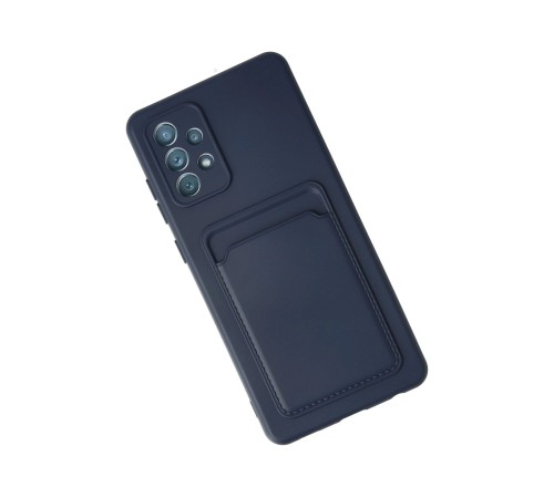 Samsung Galaxy A73 5G Kılıf Kelvin Kartvizitli Silikon - Lacivert Samsung Galaxy A73 5G Kılıf Kelvin Kartvizitli Silikon - Lacivert