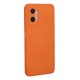 Oppo A96 Kılıf Nano içi Kadife Silikon - Turuncu