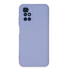 Xiaomi Redmi 10 2022 Kılıf Nano içi Kadife Silikon - Lila