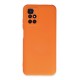 Xiaomi Redmi 10 2022 Kılıf Nano içi Kadife Silikon - Turuncu