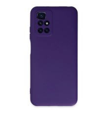 Xiaomi Redmi 10 2022 Kılıf Nano içi Kadife Silikon - Mor