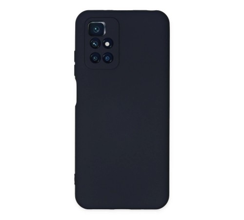Xiaomi Redmi 10 2022 Kılıf Nano içi Kadife Silikon - Lacivert