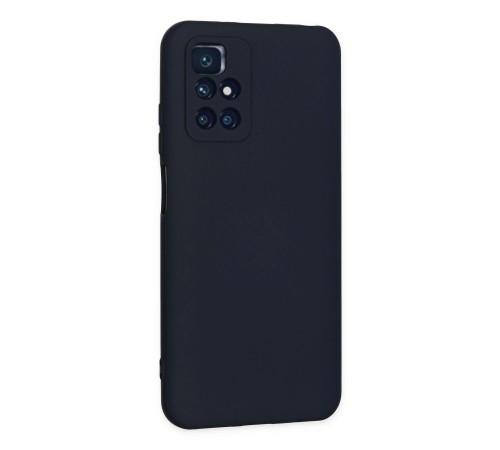 Xiaomi Redmi 10 2022 Kılıf Nano içi Kadife Silikon - Lacivert