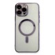 iPhone 13 Pro Max Kılıf Magneticsafe Lazer Silikon - Mor