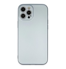 iPhone 12 Pro Max Kılıf Nano içi Kadife Silikon - Sky Blue