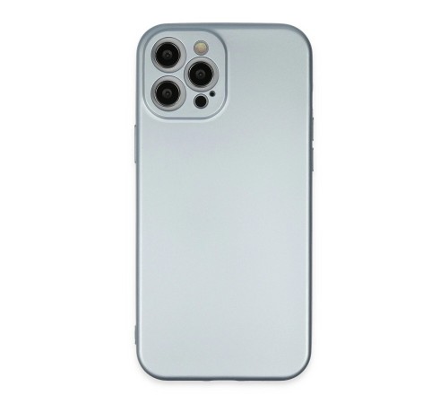 iPhone 12 Pro Max Kılıf Nano içi Kadife Silikon - Sky Blue iPhone 12 Pro Max Kılıf Nano içi Kadife Silikon - Sky Blue