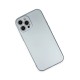 iPhone 12 Pro Max Kılıf Nano içi Kadife Silikon - Sky Blue