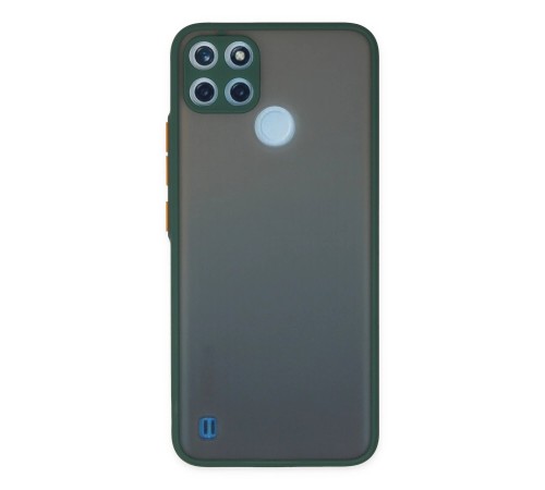 Realme C21Y Kılıf Montreal Silikon Kapak - Yeşil Realme C21Y Kılıf Montreal Silikon Kapak - Yeşil