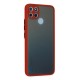 Realme C21Y Kılıf Montreal Silikon Kapak - Kırmızı