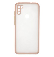Samsung Galaxy A11 Kılıf Montreal Silikon Kapak - Pembe