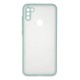 Samsung Galaxy A11 Kılıf Montreal Silikon Kapak - Turkuaz