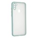 Samsung Galaxy A11 Kılıf Montreal Silikon Kapak - Turkuaz