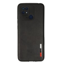 Xiaomi Redmi 10C Kılıf Loop Deri Silikon - Siyah
