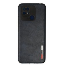 Xiaomi Redmi 10C Kılıf Loop Deri Silikon - Lacivert
